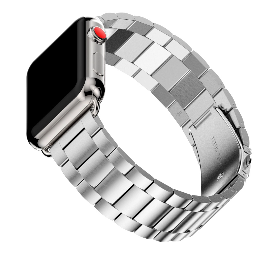 Correa de reloj elegante de acero inoxidable de repuesto
