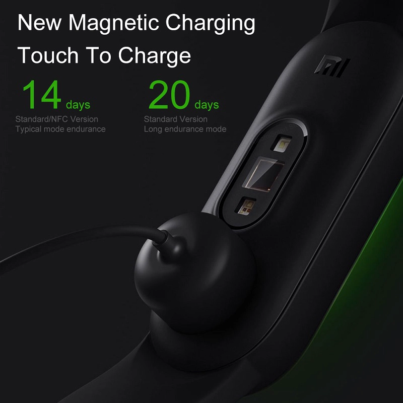XMSH11HM Smart Home Control Heart Rate Fitness Reloj inteligente Xiaomi Mi Band 5 NFC