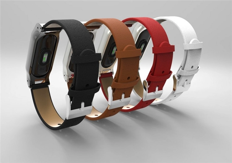 Xiaomi bande mi bande de remplacement 2 avec fermoir en métal inoxydable