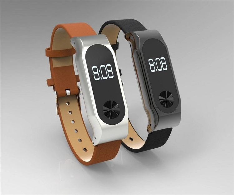 Xiaomi bande mi bande de remplacement 2 avec fermoir en métal inoxydable
