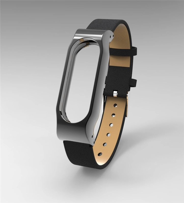 Xiaomi bande mi bande de remplacement 2 avec fermoir en métal inoxydable