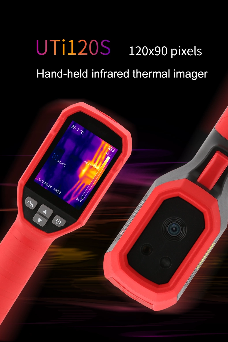 2022 Hot Sales UTi120S Infrared Thermal Imager PCB Circuit Industrial Testing Floor Heating Tube Testing Temperature Thermal Camera
