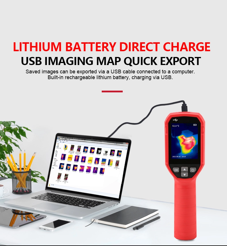 2022 Hot Sales UTi120S Infrared Thermal Imager PCB Circuit Industrial Testing Floor Heating Tube Testing Temperature Thermal Camera