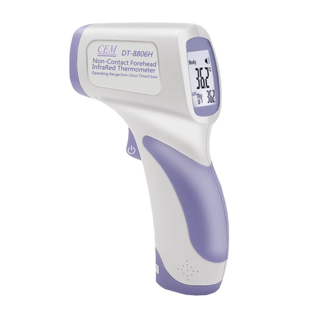 DT-8806H Non-Contact Clinical Forehead Body Infrared Thermometers CEM