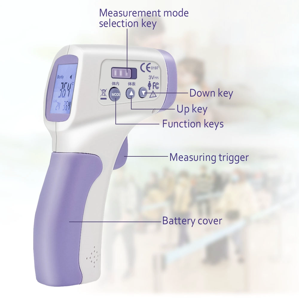 Medical supplies baby Infrared Digital Body Non-contact IR Infrared Thermometer DT-8806S