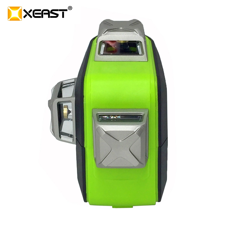 XEAST 12 خطوط XE-93TG بطارية الليثيوم مستوى الليزر الأخضر 360 الرأسي والأفقي الذاتي التسوية عبر خط ليزر مستوى 3D
