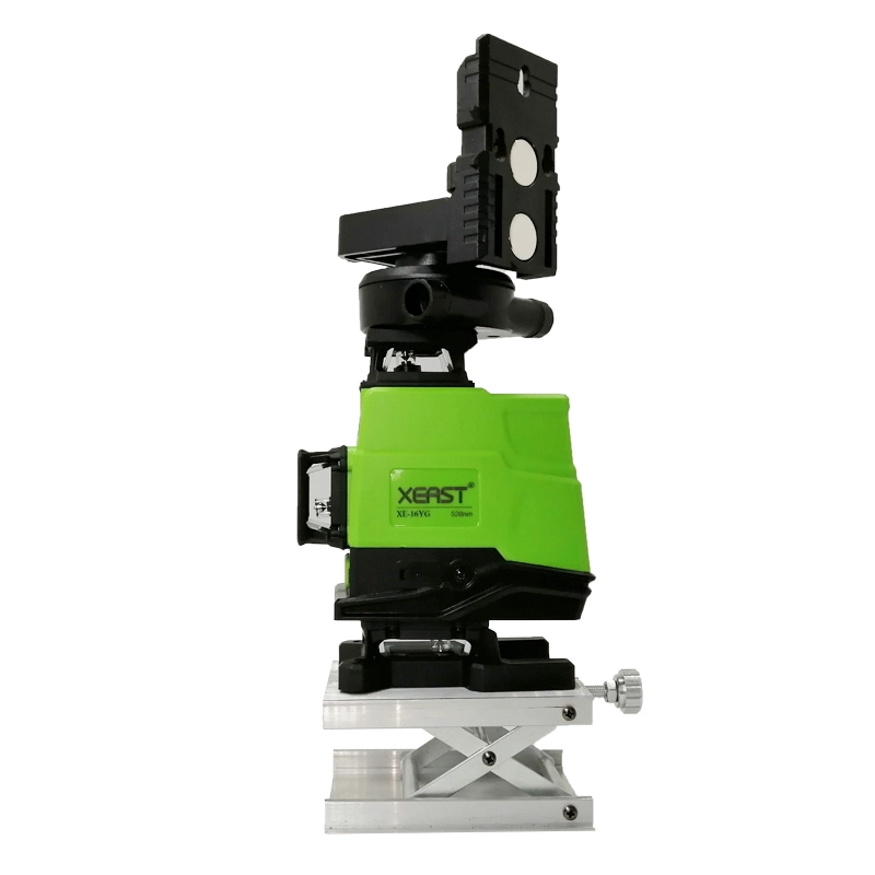 XEAST 16 line 4D laser level 360 Vertical And Horizontal Laser Level Self-leveling Cross Line 4D Green Laser Level with outdoor