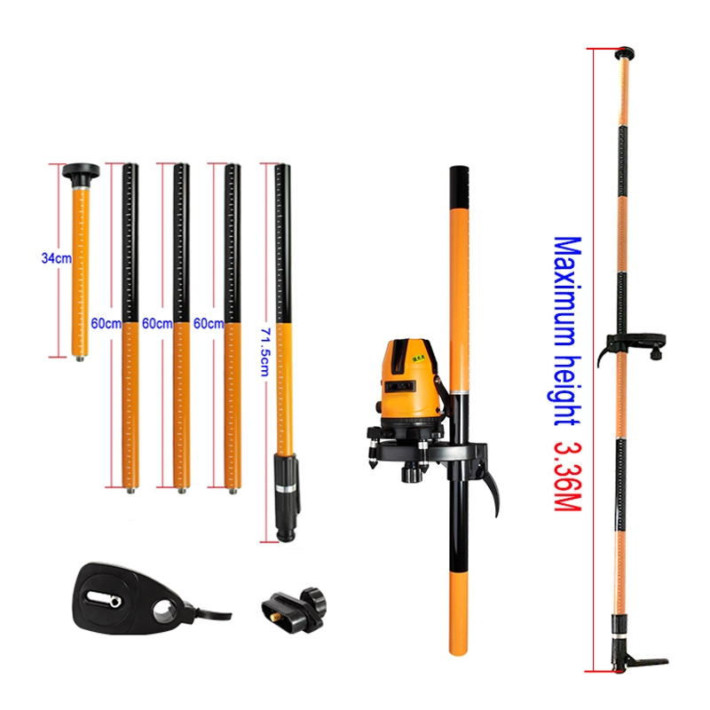 XEAST 5/8 1/4 Extend Bracket Elongation Maximum 3.36M for Laser Level