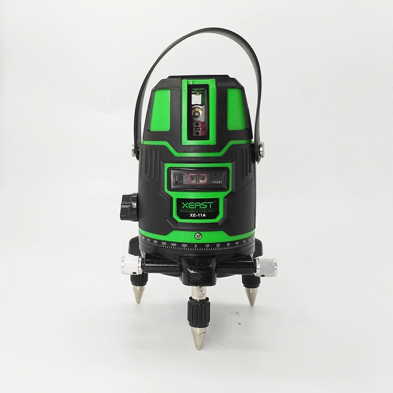 XEAST XE-11A 5lines 4V1H horizontal rotary laser level meter cheap outdoor 360 laser leveling