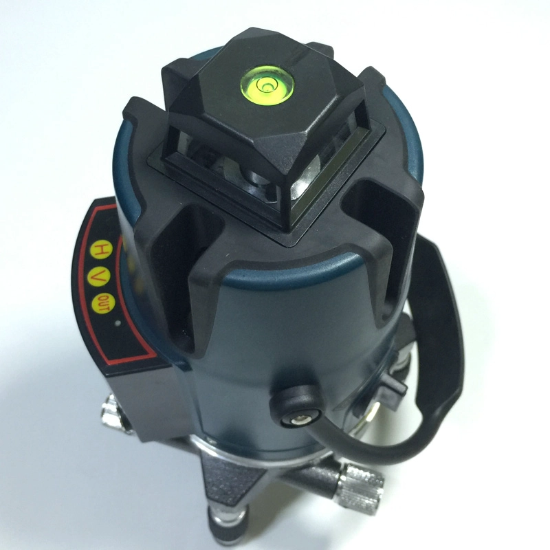 XEAST XE-17A NOUVEAU 3D Laser Rouge Niveau 8 lignes mode d'inclinaison Auto Leveling Meter 360 degrés Croix Croix Rouge faisceau