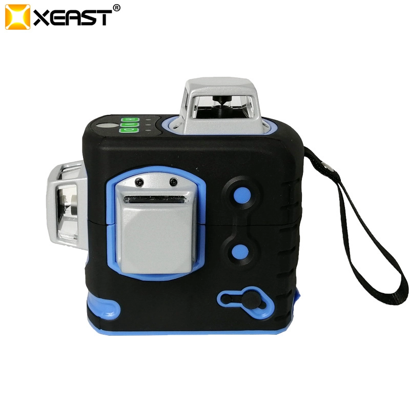XEAST XE-68 PRO 3D Laser Levels 12 Lines Cross Level Self Leveling Outdoor 360 Rotary green Laser with Magnetic ladder bracket