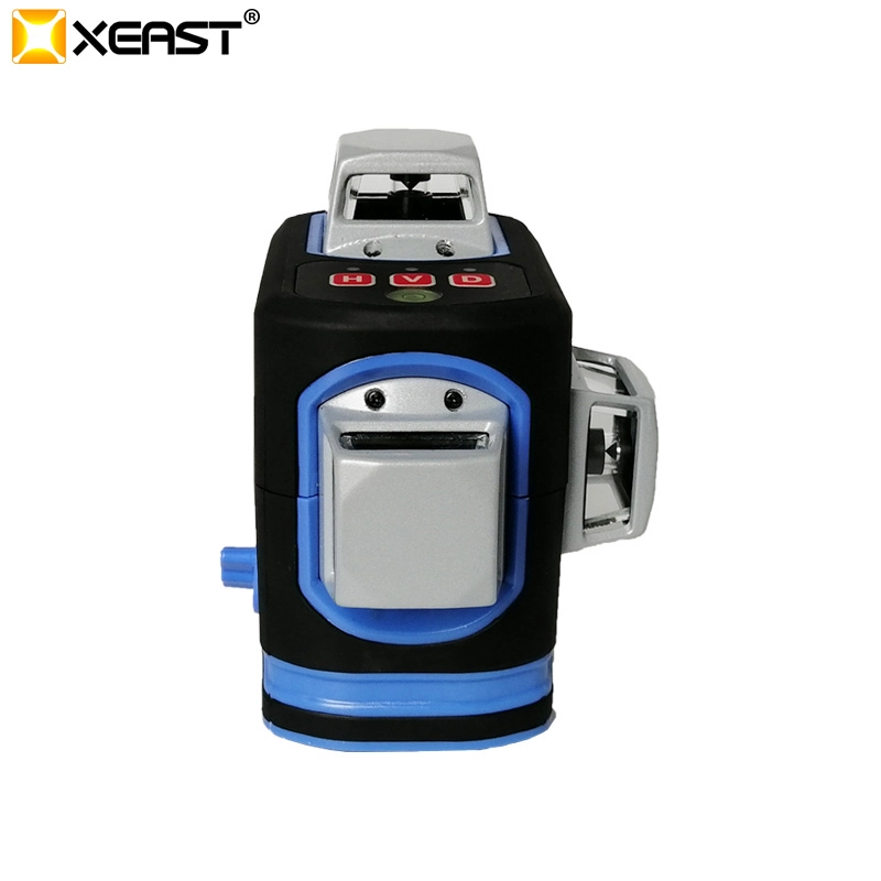 XEAST XE-68 PRO 3D激光水平仪12线交叉水平仪,具有倾斜功能和自动调平室外360旋转红色激光