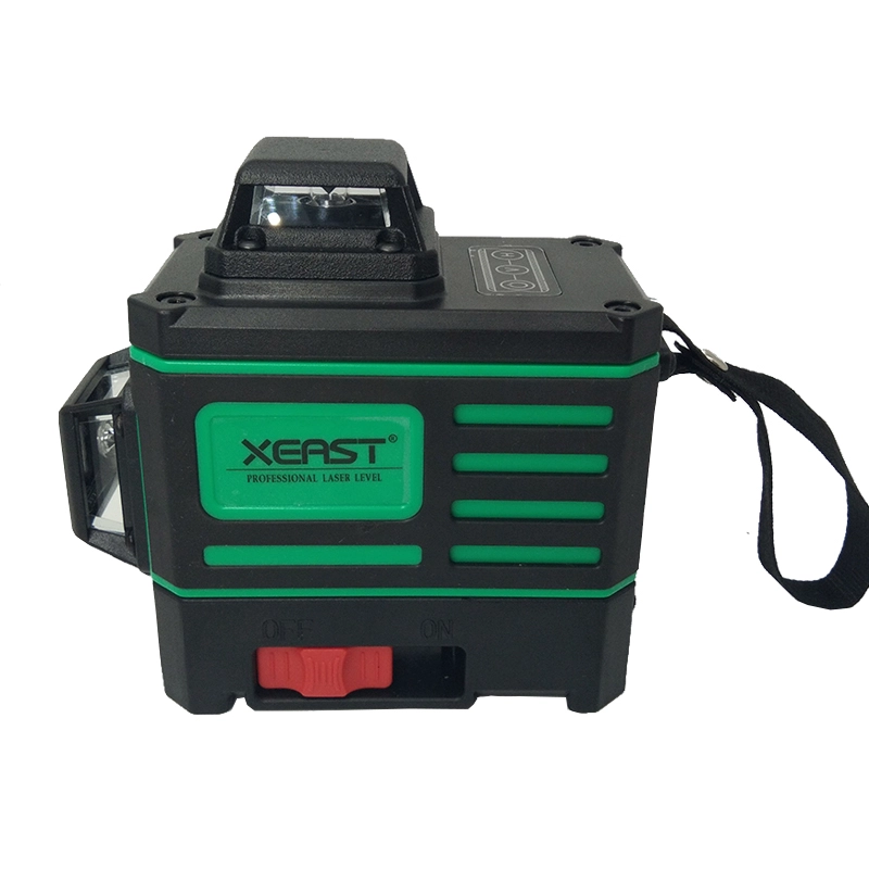 XEAST touch control 12Lines Self-Leveling 360 Cross Super Powerful Green Beam laser Level tool