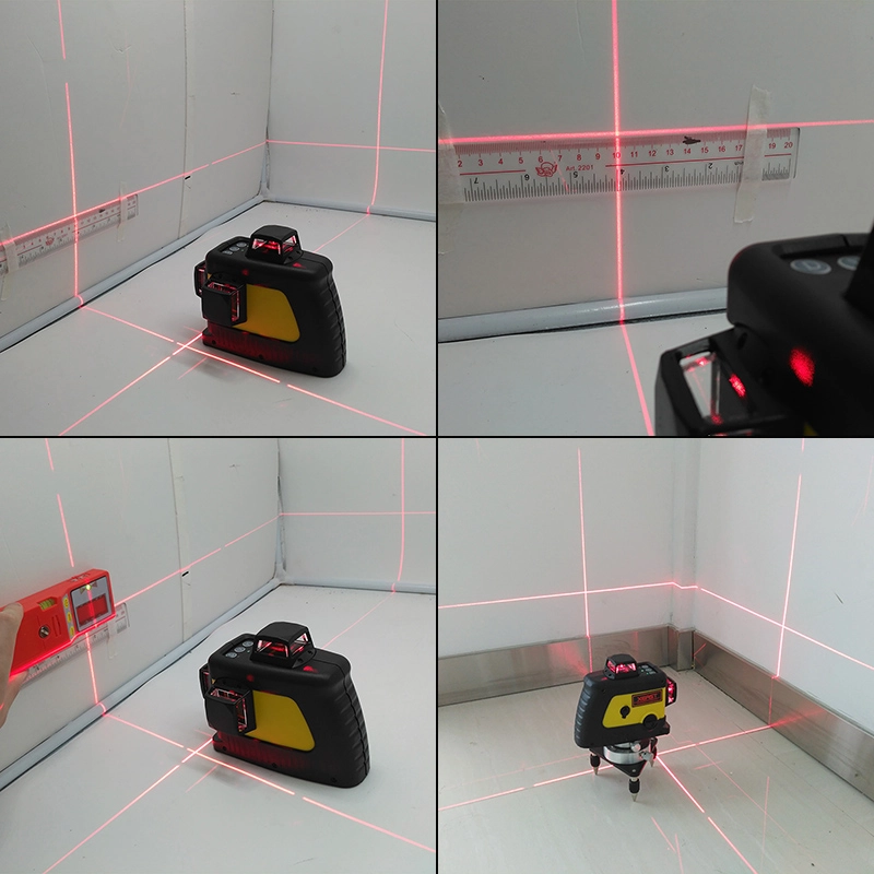 Xeast XE-70R 3D 360, niveau ligne laser, niveau extérieur, auto-nivellement, anti-reflet, niveau extérieur, nouveauté
