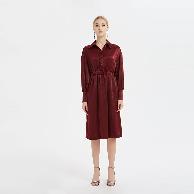 A Loose Lapel Dress China ODM