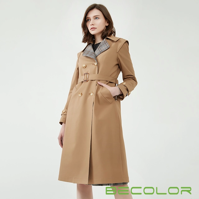 Classic Women Dust Coat China Manufacturer