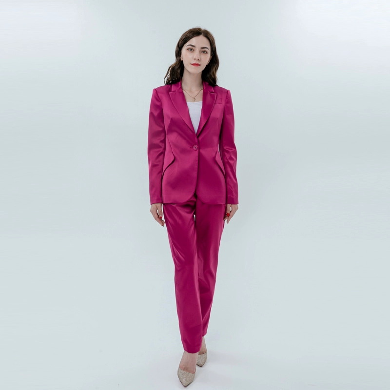 Ladies Fit Blazer with Sheen