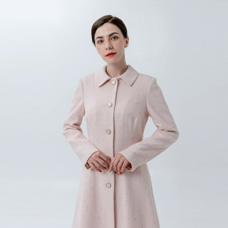Cappotto stile Chanel da donna