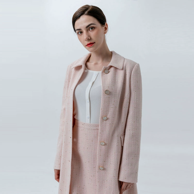 Cappotto stile Chanel da donna
