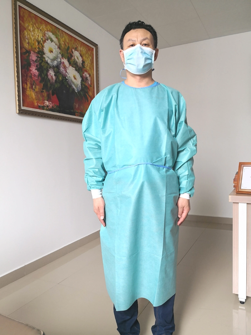 Robe d'isolation jetable SMS