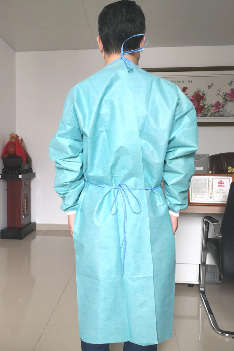 Robe d'isolation jetable SMS
