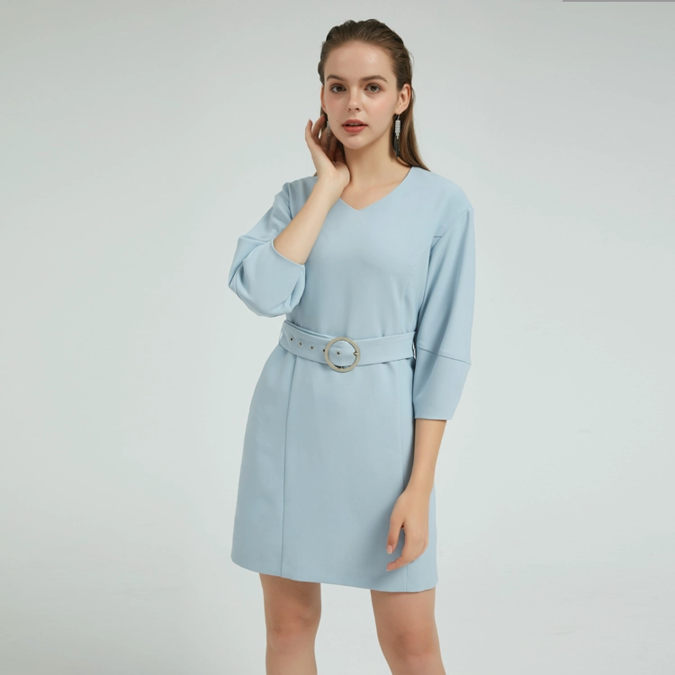 ベルト中国工場の女性の古典的なドレス