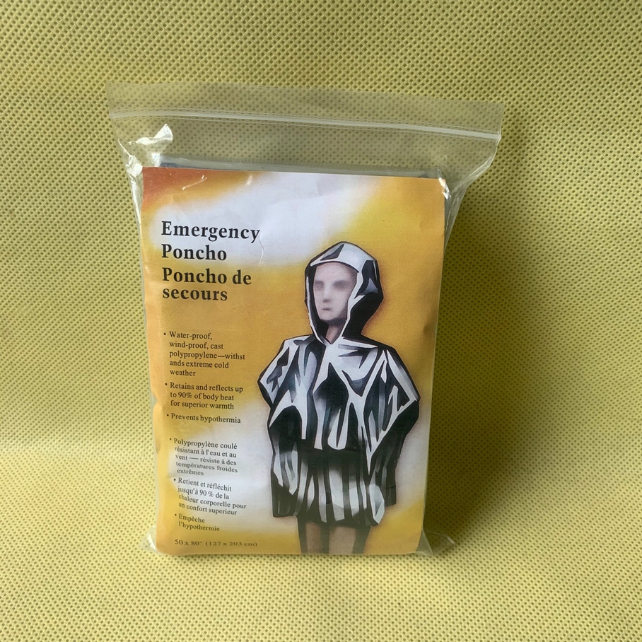 Emergency rain coat