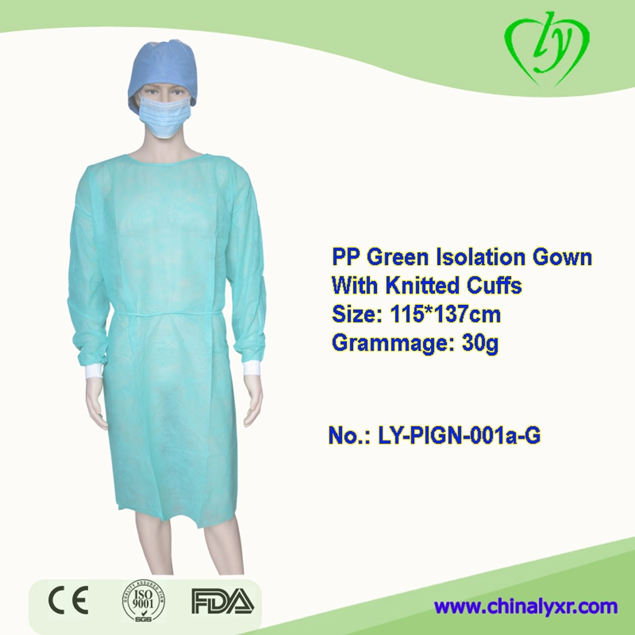 disposable isolation gown