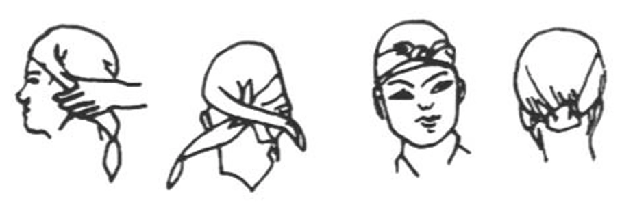 how to use Non-woven triangular bandage