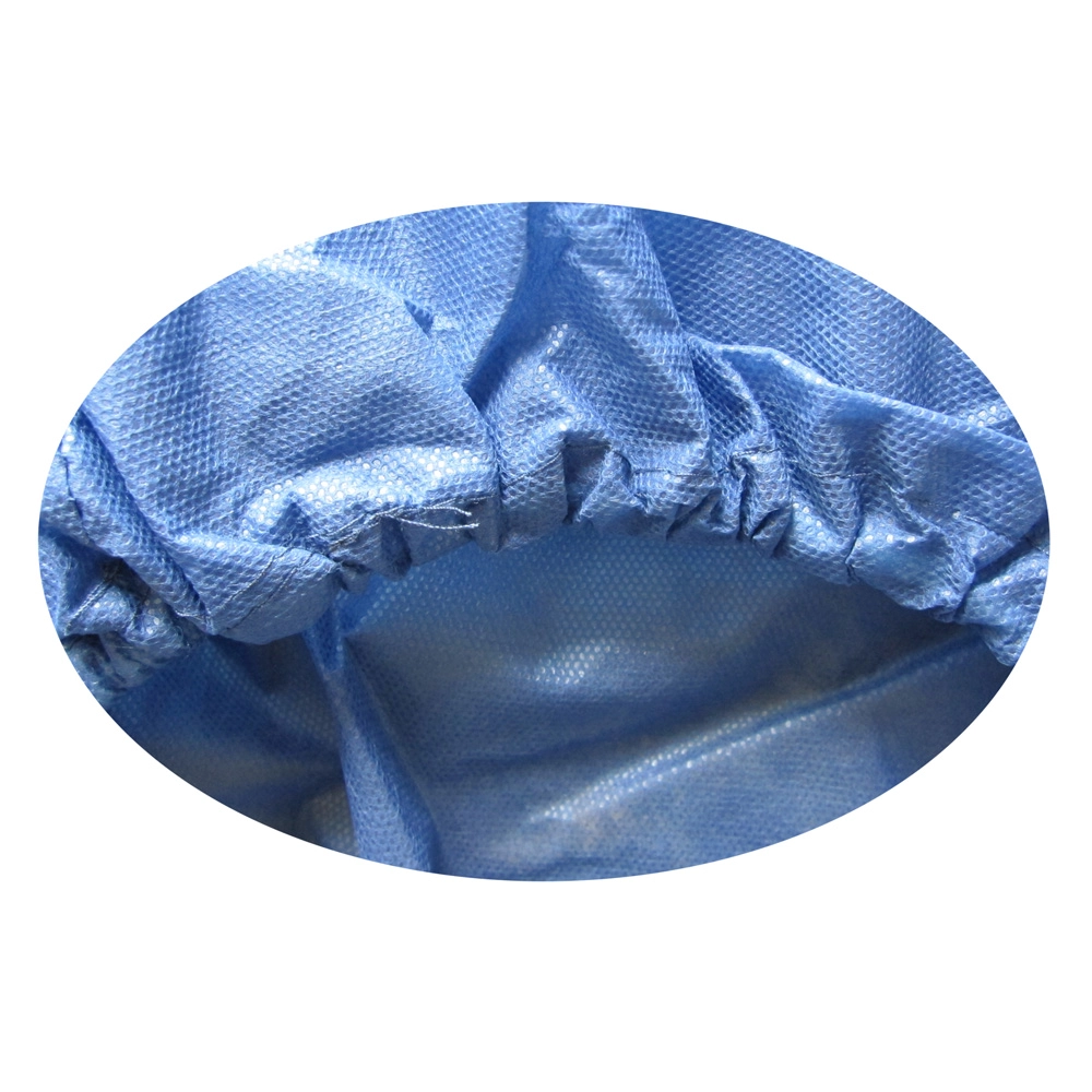 Blue Disposable Nonwoven Colonoscopy Pants