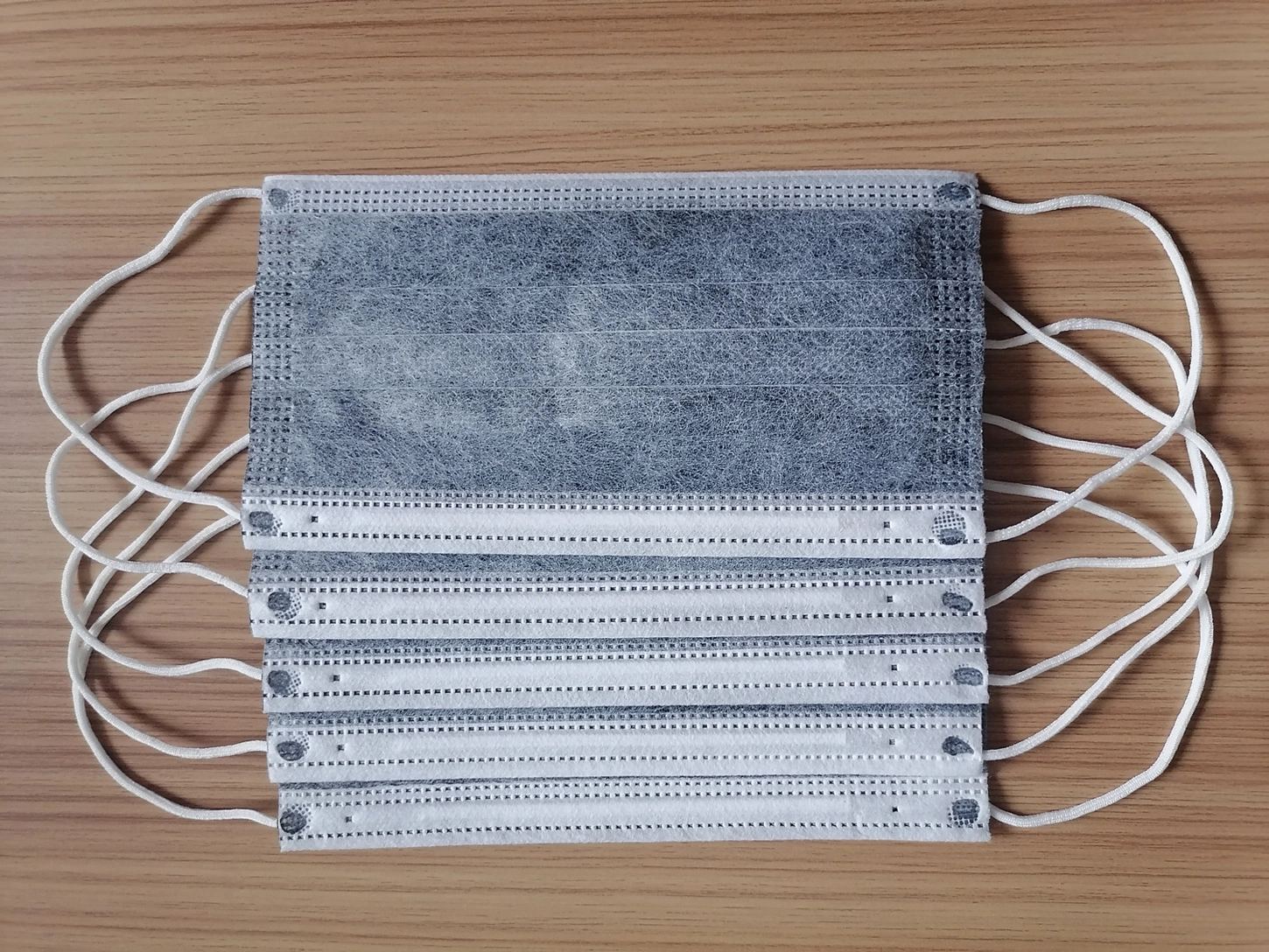Disposable 4 Ply Ear Loop Active Carbon Face Mask