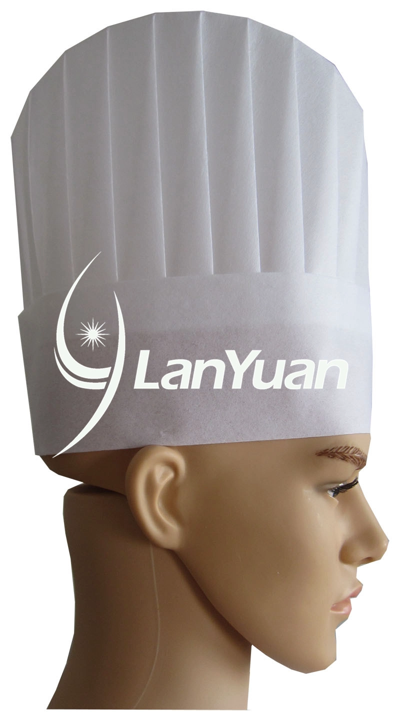 Disposable Nonwoven Middlle-round Chef Cap