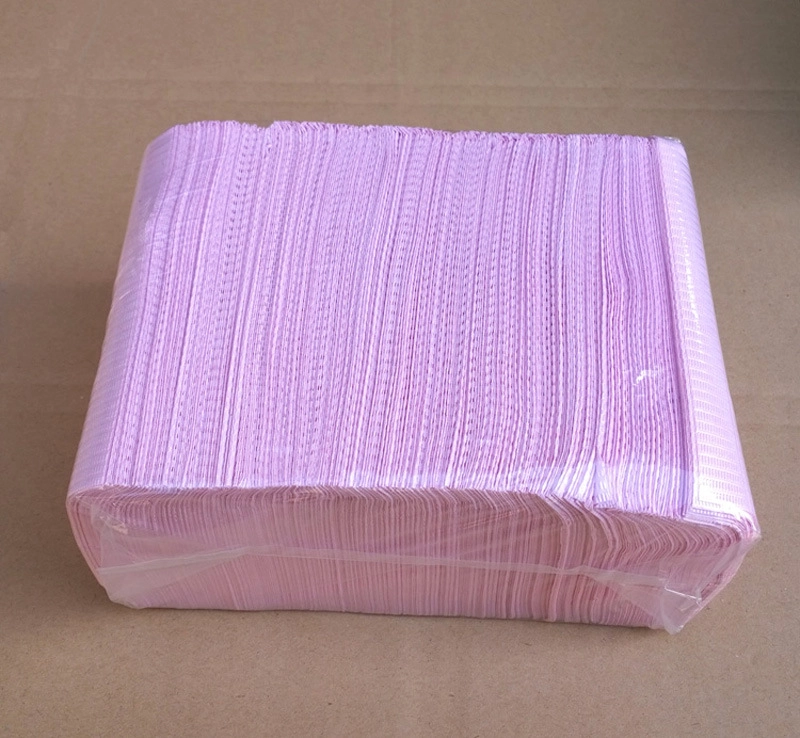 For Hospital Medical Beauty Tattoo Disposable Waterproof Dental Poly Patient Towel Dental Bibs