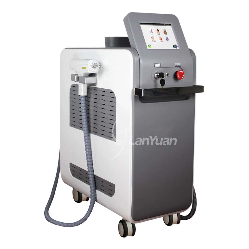 IPL وND YAG ليزر الجلد تحسين متعددة الوظائف معدات التجميل