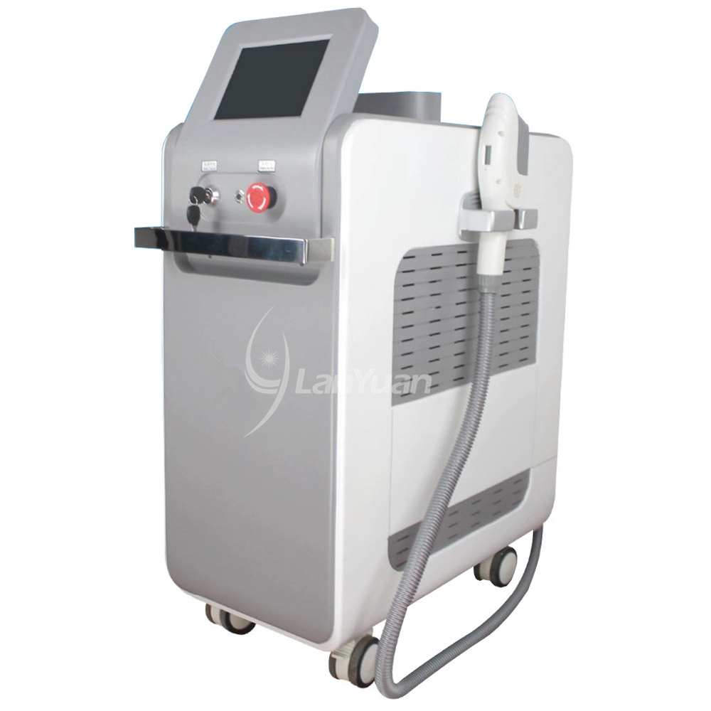 IPL وND YAG ليزر الجلد تحسين متعددة الوظائف معدات التجميل