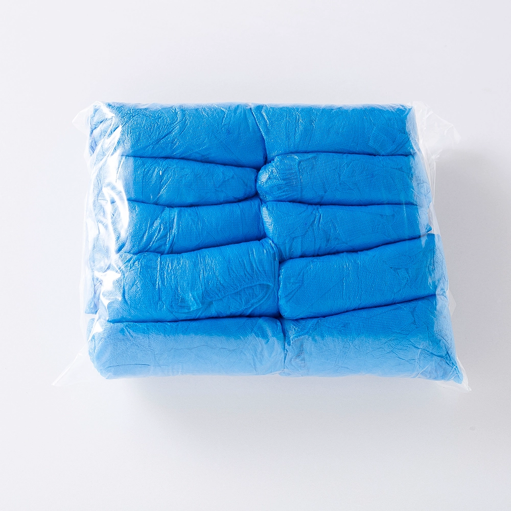 LY Blue Disposable PE Shoe Cover