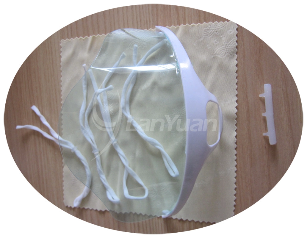 LY-E705 Anti-fog Hygiene Transparent Plastic Mask