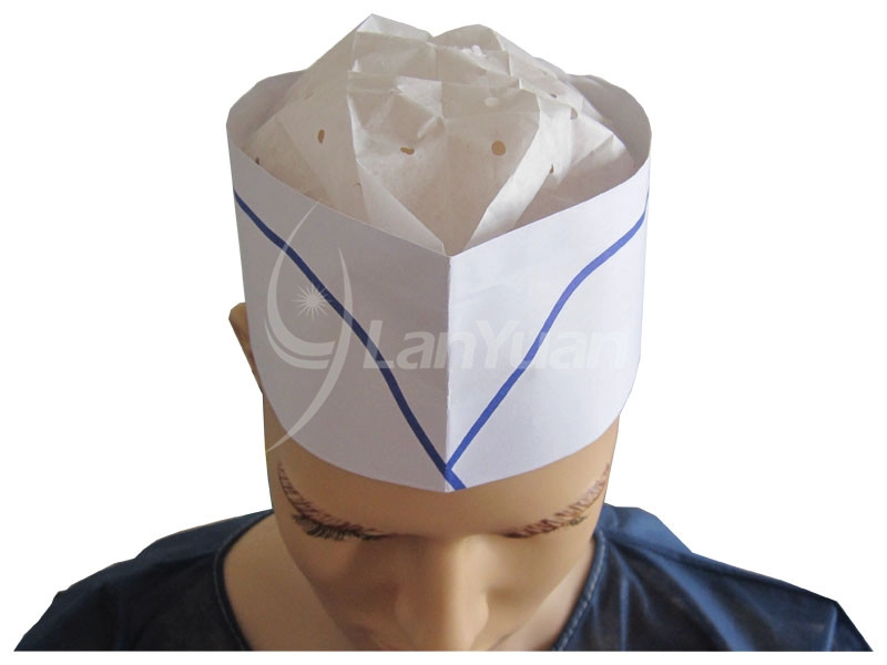 قبعة طبخ LY Paper Chef