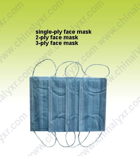 Mascarilla desechable Ly 3-Ply Ear Loop para el cuidado de la salud