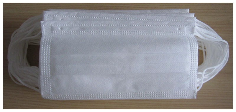 Medical 3 ply non-woven face mask with earloop