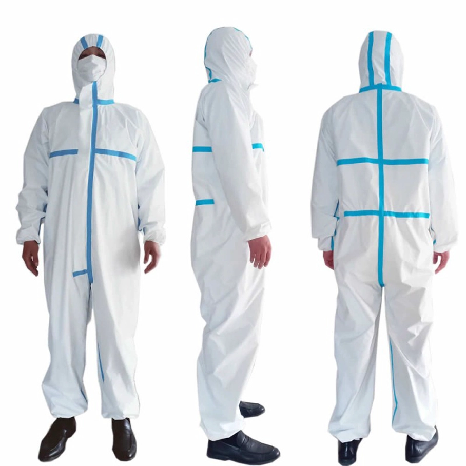 OEM Microporous Overalls Suit Disposable Protection Coverall