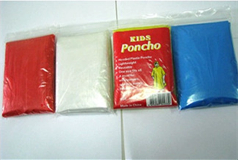 PE Waterproof Slicker With Logo in the Whole Body