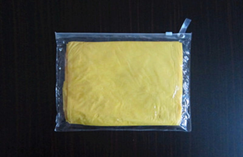 PVC Flag Raincoat Jacket With Hood for Emergency Weather
