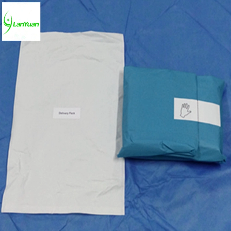 Sûr et pratique chirurgicale Drapé Pack de livraison pour puerpera