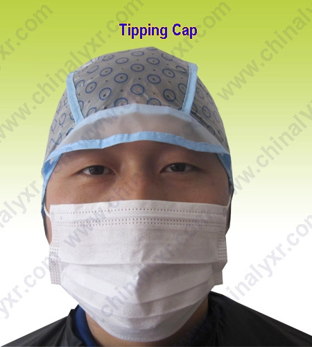 Salon Hair Coloring Disposable Tipping Cap