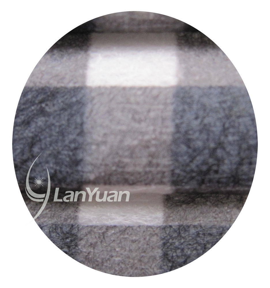 Single Piece Package Black and White Big Checked Pattern Ear Loop Face Mask