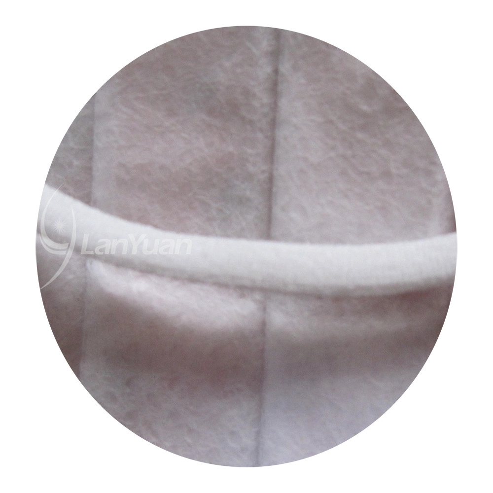 Single Piece Package Ear Loop Nonwoven Pink Face Mask With Flowers Pattern