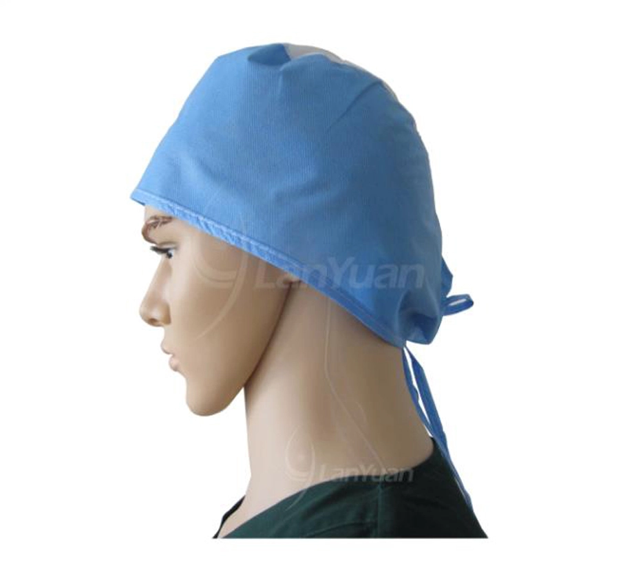 Wholesale Disposable SPP Doctor Cap with Ties