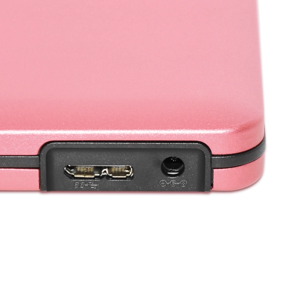 ODPS1203-SU3 Pop-up 12.7mm USB3.0 Aluminium External DVD Case (Pink)