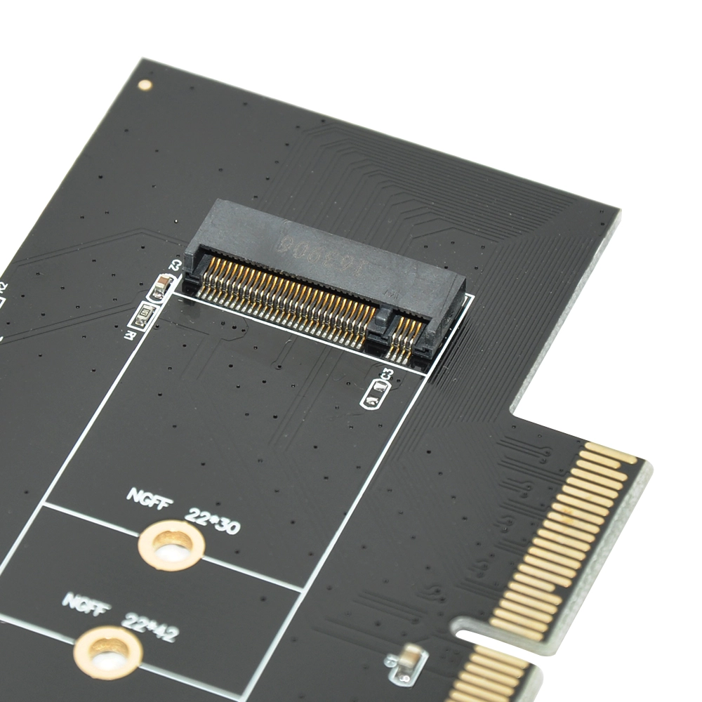 PCIE x4 to NGFF(M.2) SSD converter adapter card